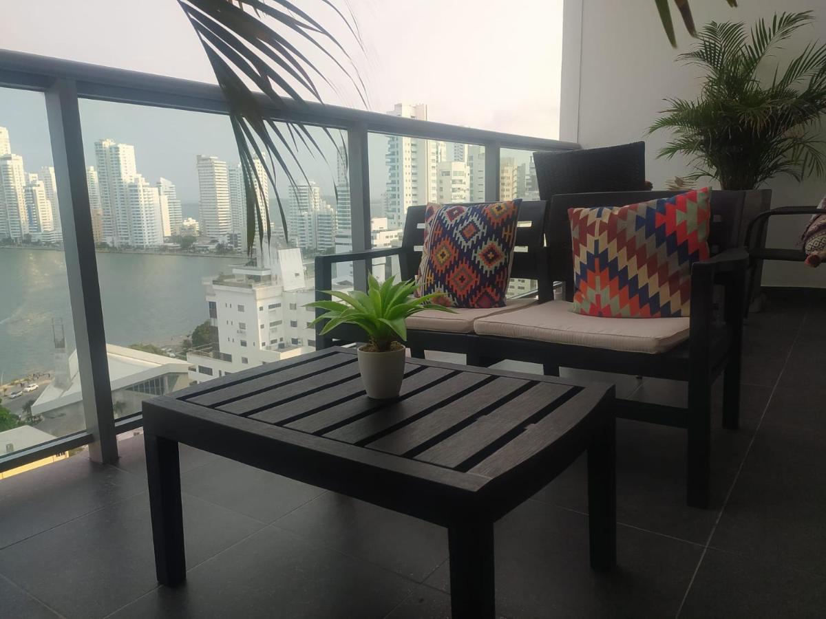 Lujoso Apartamento En Bocagrande Cartagena 外观 照片